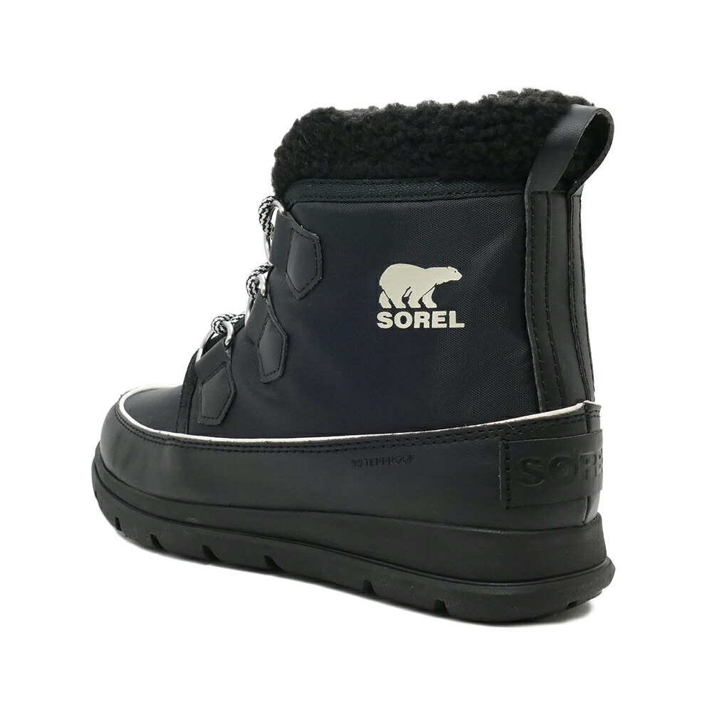 ブーツ ソレル 19FW SOREL エクスプローラー カーニバル シューズ シーソルト ブラック レディース 靴 【SALE／73%OFF】  SOREL