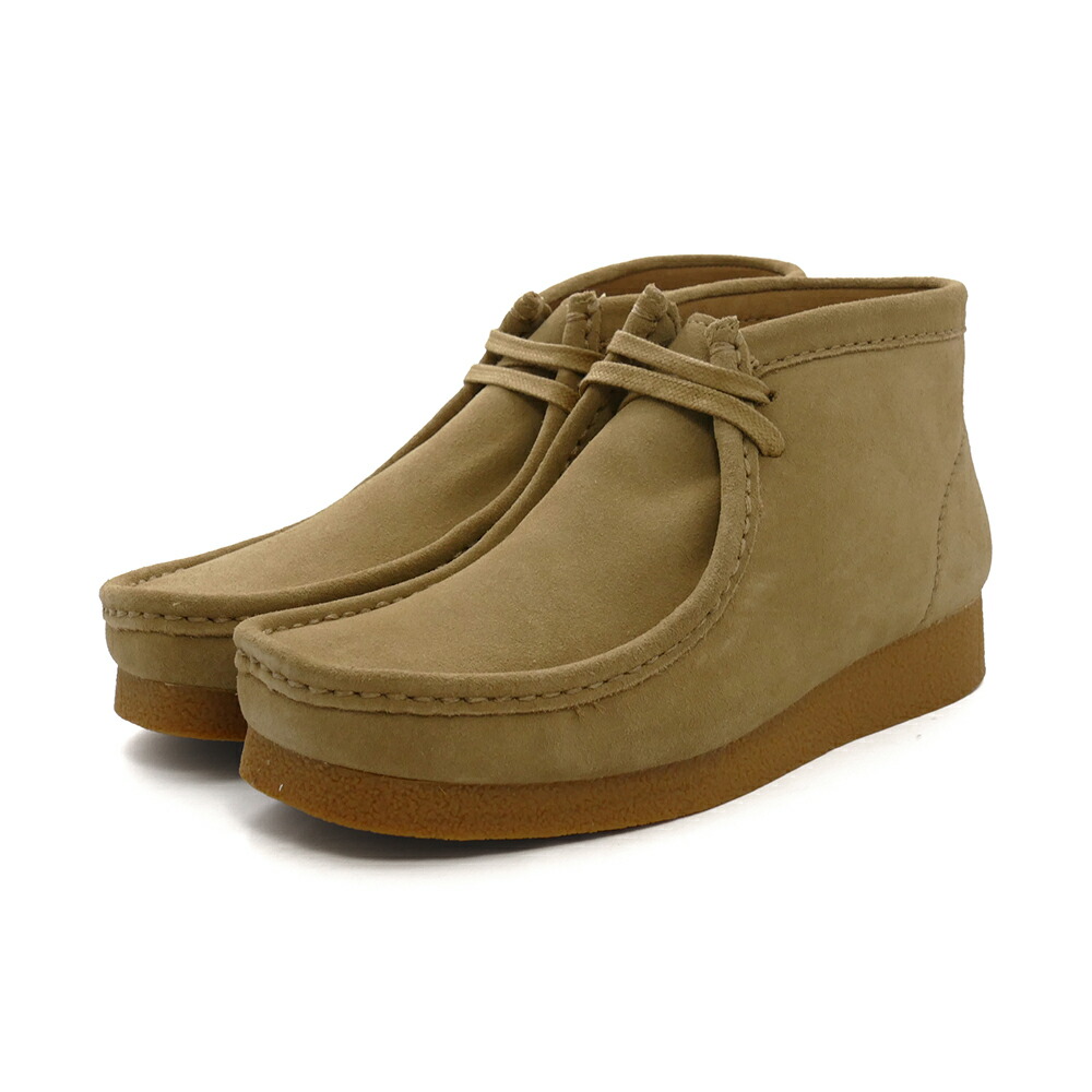 スニーカー クラークス Clarks ワラビーエヴォリューションブーツ うす暗い沙子 茶 26172824 メンズ シューズ 靴 23SS