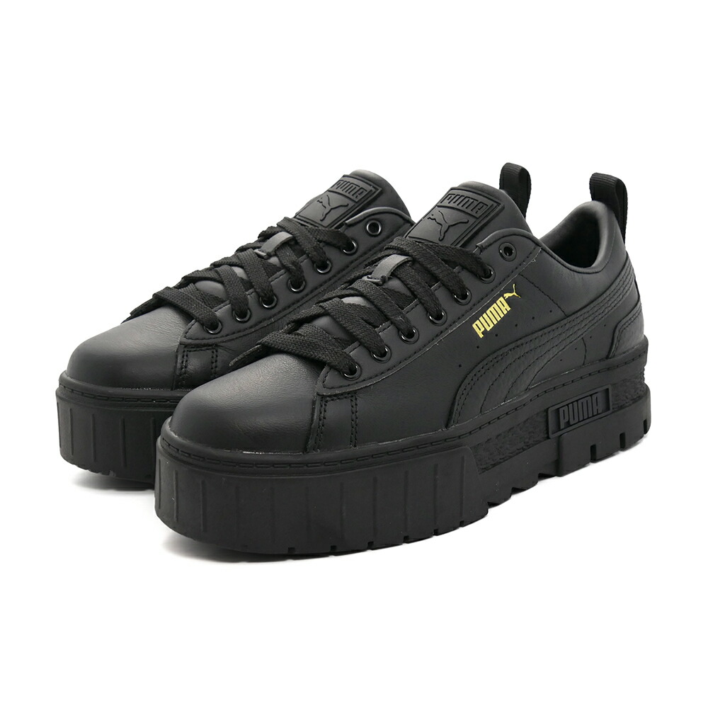 スニーカー プーマ PUMA メイズクラシックウィメンズ ブラック 黒 384209-02 レディース シューズ 靴 22FW