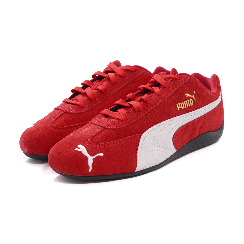 スニーカー ピューマ PUMA スピードキャットOG 赤いこと 赤 398846-02 メンズ レディース シューズ 靴 24