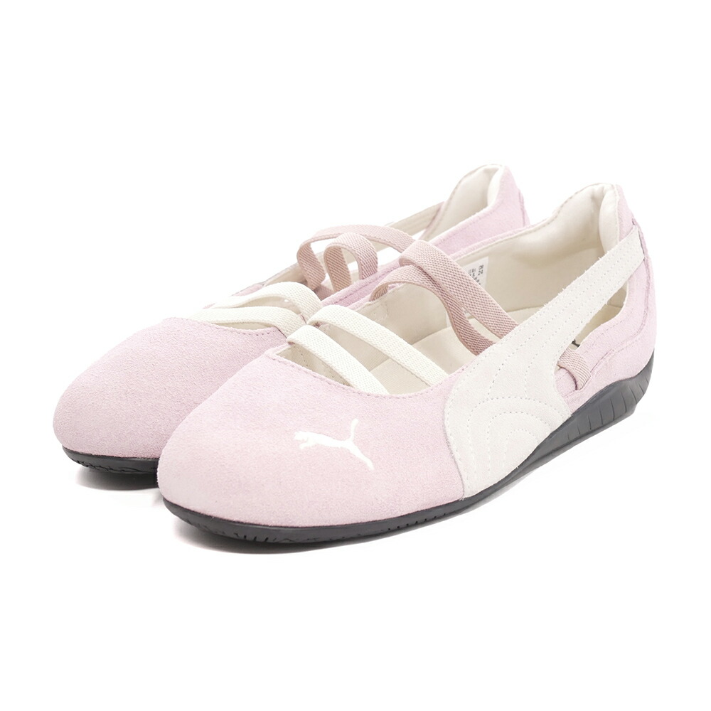 スニーカー ピューマ PUMA ウィメンズスピードキャットバレエSD サクラ色 桃 401287-01 レディース シューズ 靴 25SS
