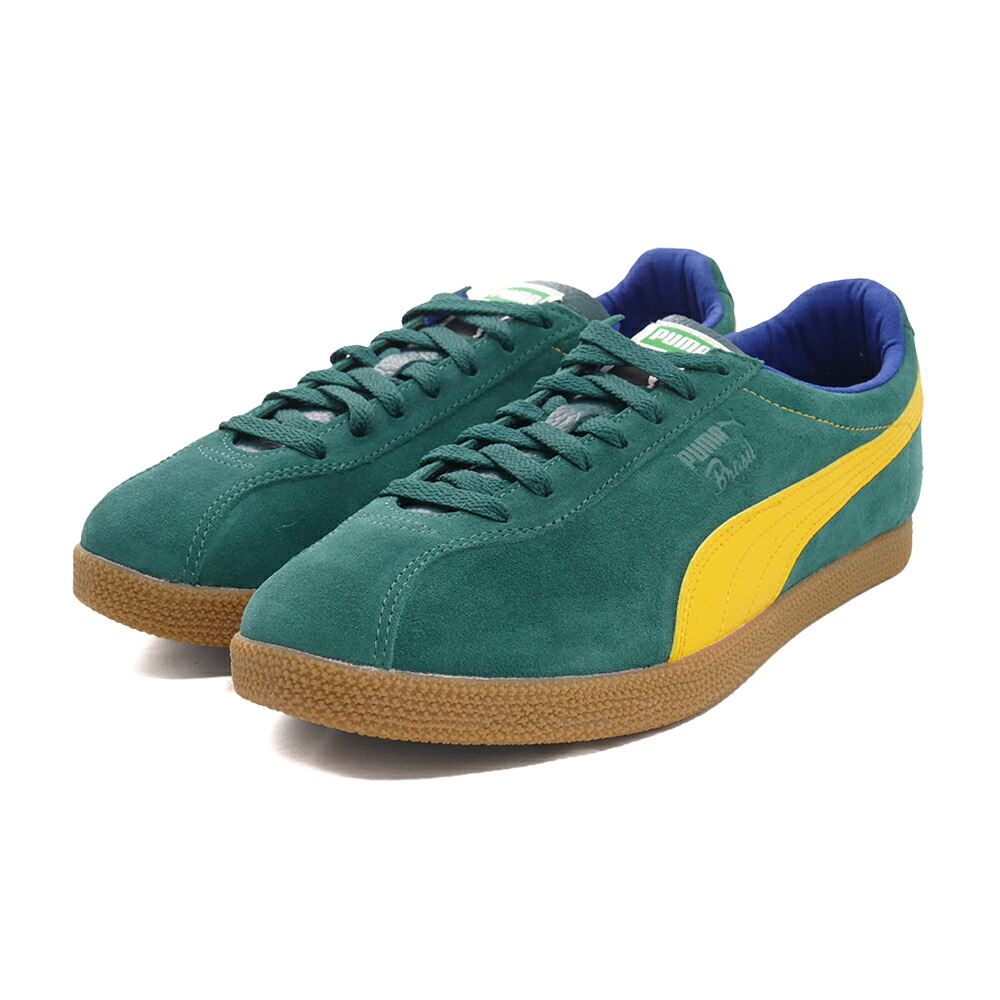 スニーカー プーマ PUMA ブラジルLTH グリーン 緑 403246-01 メンズ レディース シューズ 靴 25AU