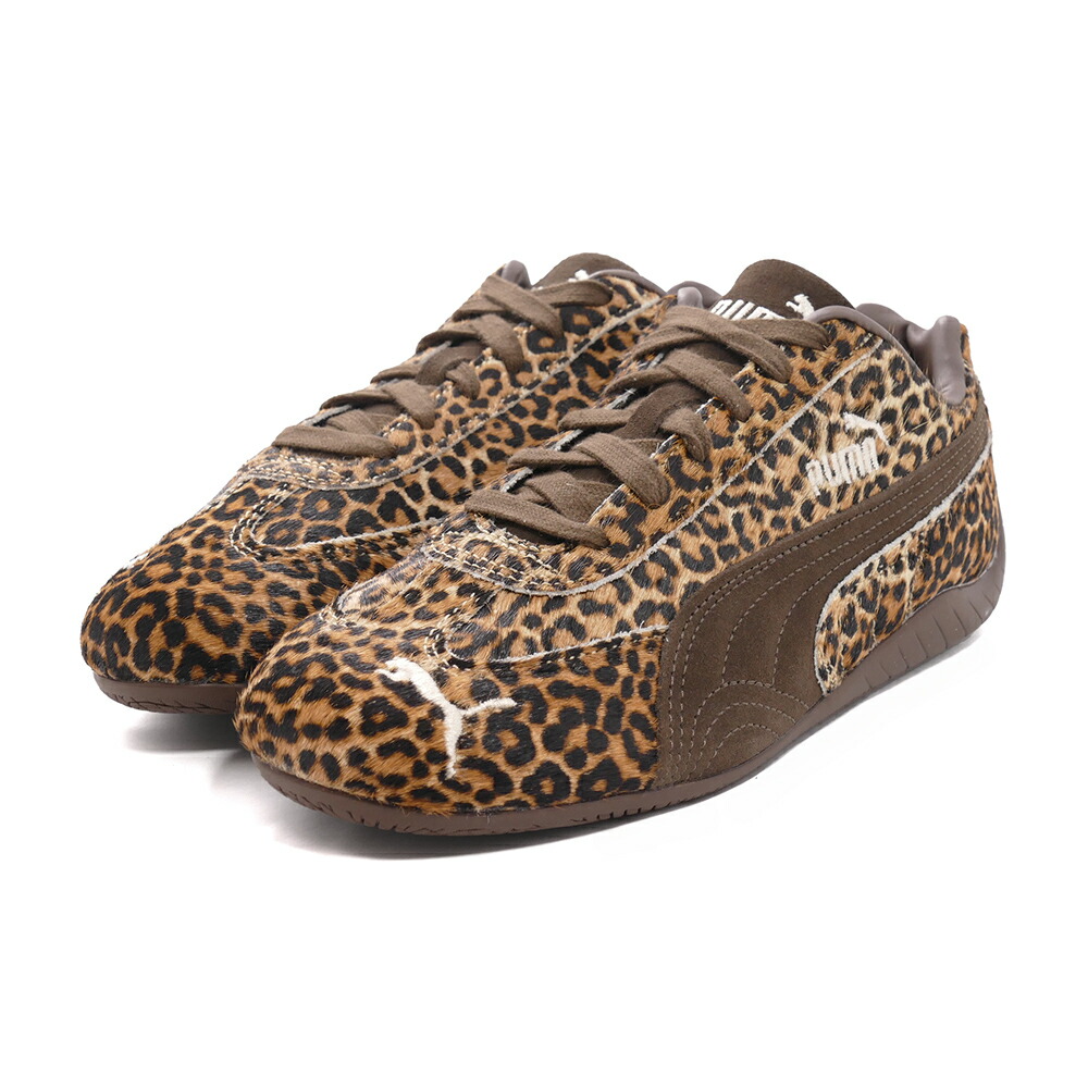 スニーカー ピューマ PUMA スピードキャットワイルド 赤銅色 茶 406690-01 レディース シューズ 靴 25金