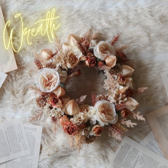 薔薇とホオズキのチャーター 小麦入り クリスマスリース リース 造華 アーティフィシャルお花 作物フラワー 出品 クリスマス 生まれる月日贈呈 花 開業祝賀 開店祝い 開院祝い 作り祝い 婚する祝い 結婚記念日 フラワー土産 お母の日 プレゼント Fertilityassociates Com