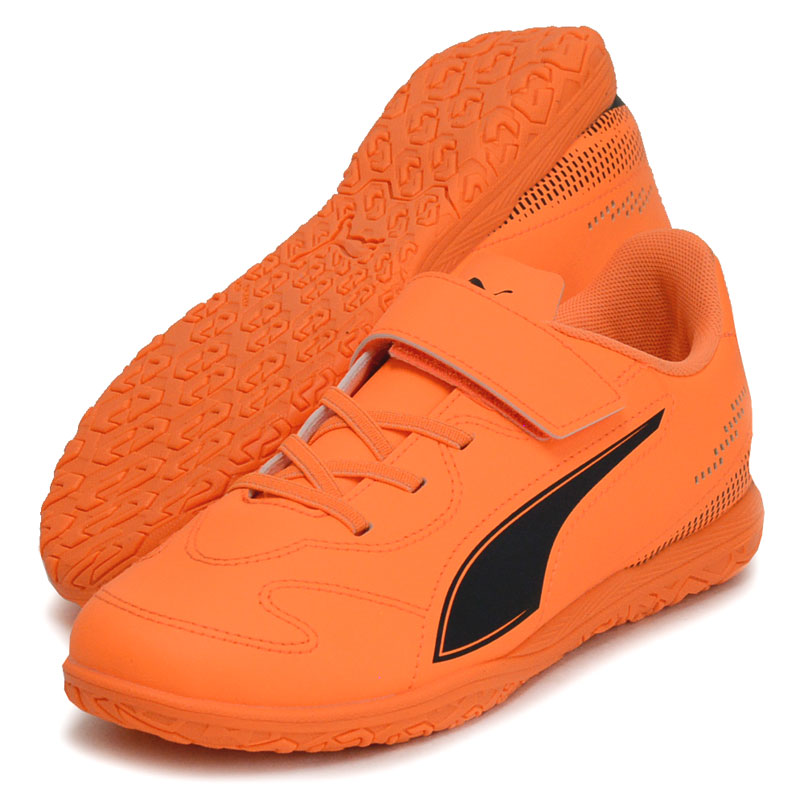 PUMA オレンジ/ブラック フットサルシューズ 28cm 新品 PUMA オレンジ/ブラック フットサルシューズ 28cm 新品 プーマ