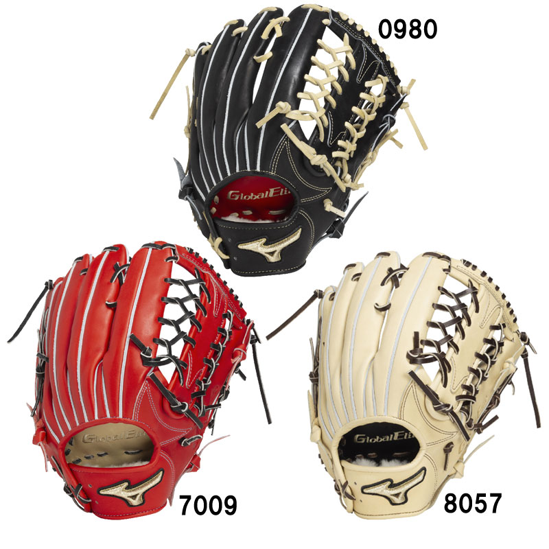 ミズノ MIZUNO 硬式用グローバルエリート プロフェッショナルセレクション ヌートバー型 サイズ18N 外野手向け 野球 一般 硬式 グローブ グラブ 限定 GE 25AW(1AJGH33317)｜ピットスポーツ　店 32,499円