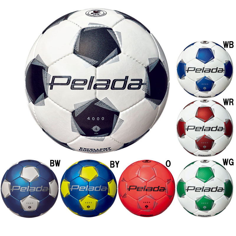 楽天市場】モルテン molten ペレーダ4000 4号球 検定球 サッカー