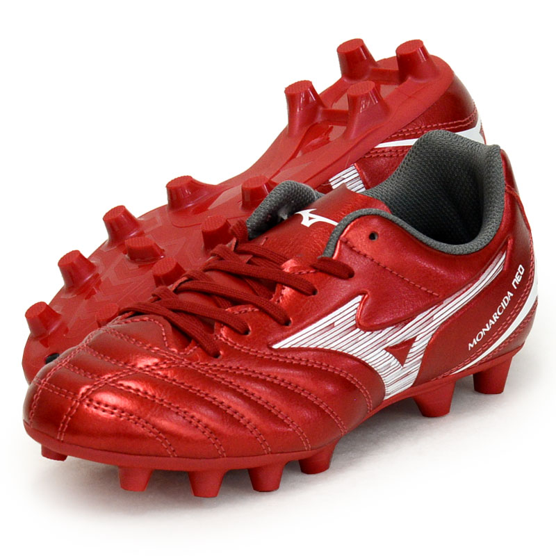 新品　激レア　廃盤品　ミズノ　ウェーブイグニタス4 MD モレリア　レッド MIZUNO ミズノ サッカースパイク ウェーブ イグニタス 4 MD