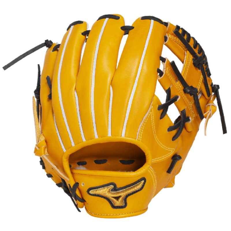 【値下げ相談可】MizunoPro (ミズノプロ)軟式グローブ イエロー Mizuno プロモデル イエローグローブ Mizuno Pro イエロー 軟式