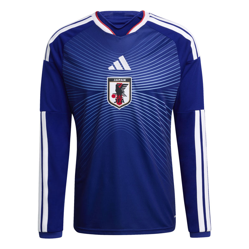 アディダス adidas アディダス サッカー日本代表 2026 ホーム レプリカ ユニフォーム 長袖 サッカー ウェア JAPAN 26SS(WU905-JZ9680)｜ピットスポーツ　店