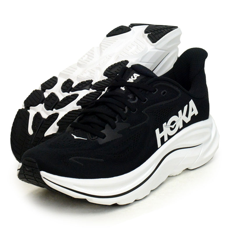 ホカ HOKA M CLIFTON 10 (クリフトン 10) 地面 駈けっくらシューズ 26SS(1162030-BWHT)