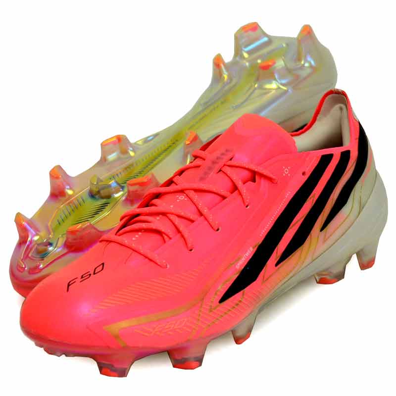 アディダス adidas F50 HYPERFAST  ELITE FG 蹴球スパイク F50 26FW (JR5386)