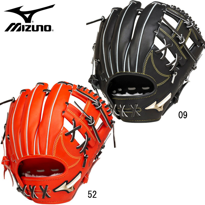 ミズノ MIZUNO 軟式用 グローバルエリート H Selection03 内野手用 野球 軟式 グローブ 22SS(1AJGR26413)