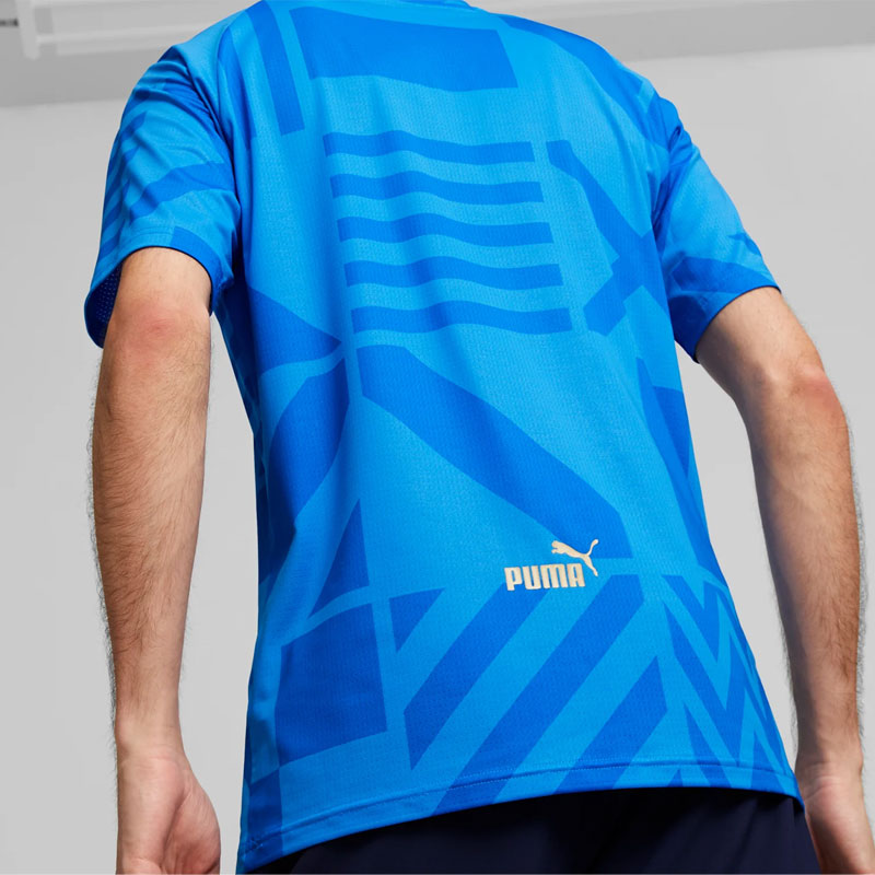 プーマ Puma イタリア Figc サッカー ホーム プレマッチ 半袖 シャツ