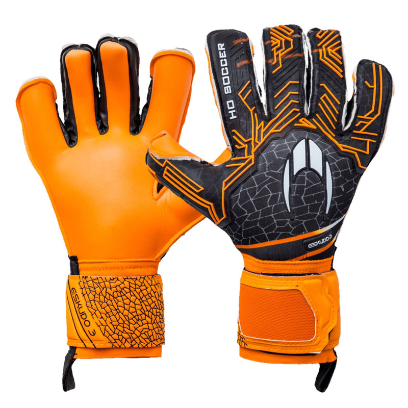 HO SOCCER HO サッカー エスクドー3 ロールネガティブ リンクオレンジ サッカー ゴールキーパーグローブ 手袋 22FW（52.0087）
