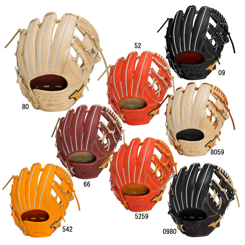 ミズノプロ　硬式用　グラブ　グローブ　内野用　定価62,700円　5DNA 野球 ミズノ 硬式グローブ ミズノプロ オーダーグラブ 菊池涼介型 内