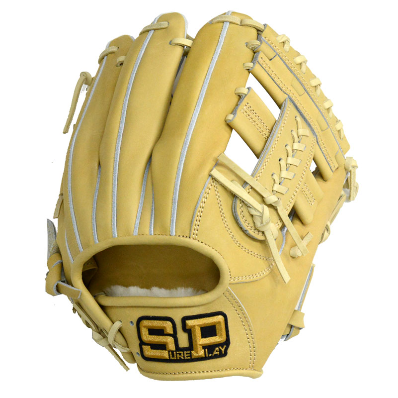 楽天市場】シュアプレイ 硬式グラブ 内野手用 SBGFA136 キャメル 右