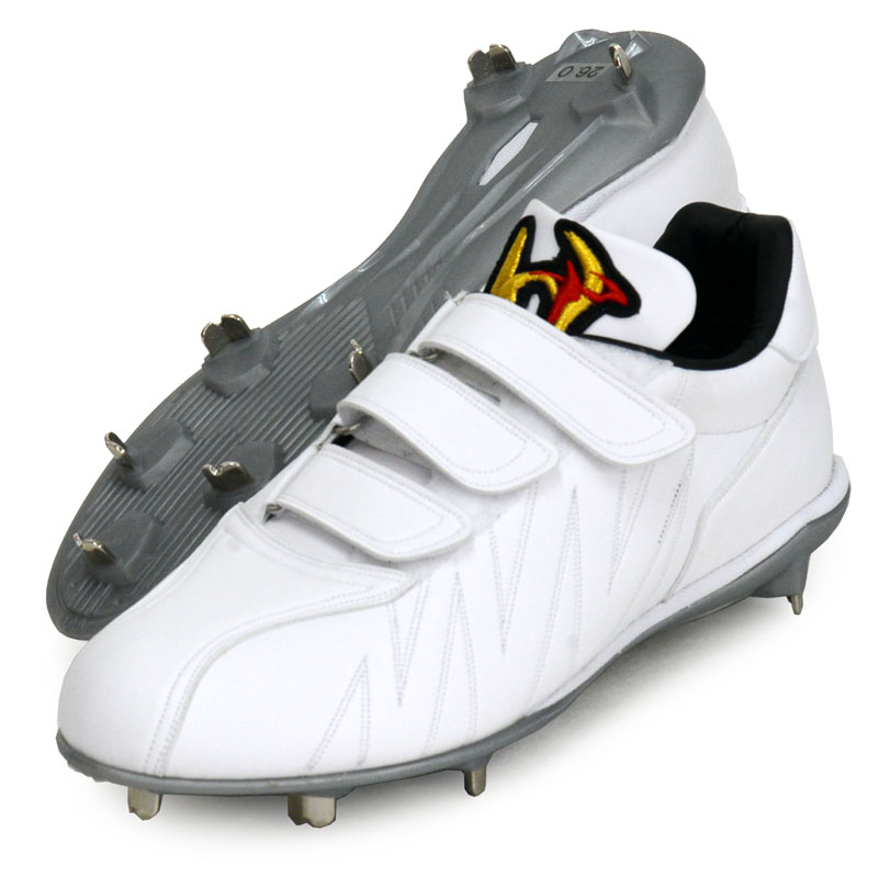 ワールドぺガススパイク 楽天市場】ワールドペガサス 野球 金具スパイク 樹脂底 白 ホワイト