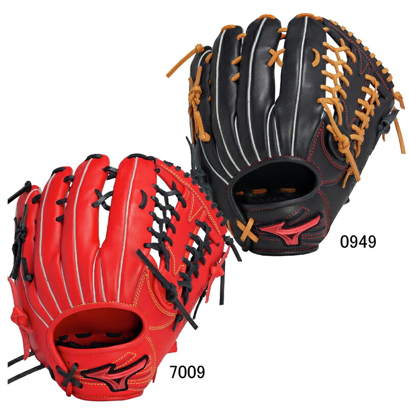 ミズノ MIZUNO ソフトボール用 ウィルドライブ レッド IBE 外野手向け／サイズ13 ソフト グラブ グローブ 25SS(1AJGS32407)