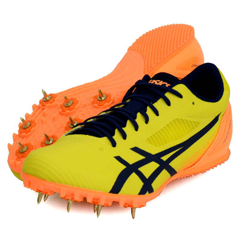 アシックス asics HEATSPRINT 13 (ヒートスプリント 13) 陸上スパイク オールウェザー土トラック兼用モデル (100m~1500m ハードル) 24SS (1093A199-750)