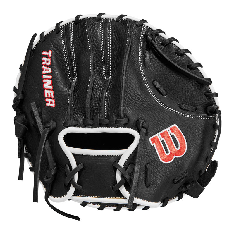 ウィルソン WILSON トレーニング用ミット トレーニング TRAINER PANCAKE 野球 練習 守備用 グラブ グローブ トレーニンググラブ 25SS(WBW103187)