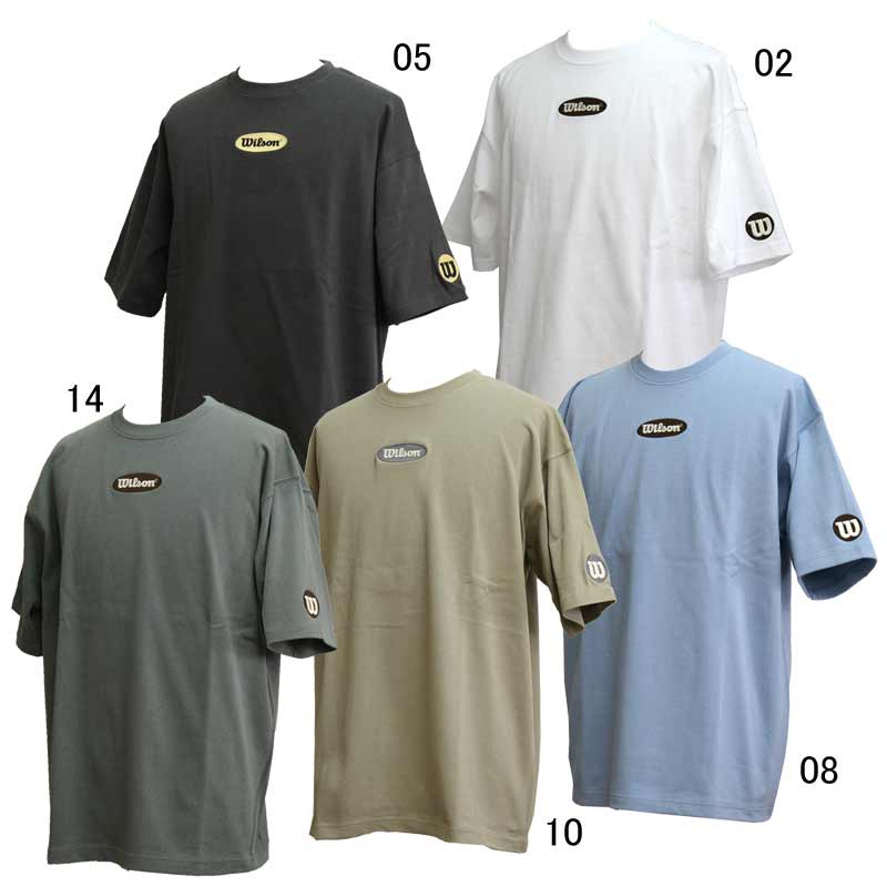 ウィルソン WILSON ビッグシルエットTシャツ 半袖 野球 ウェア ベースボールシャツ スポーツ メンズ 25SS(WB60816)