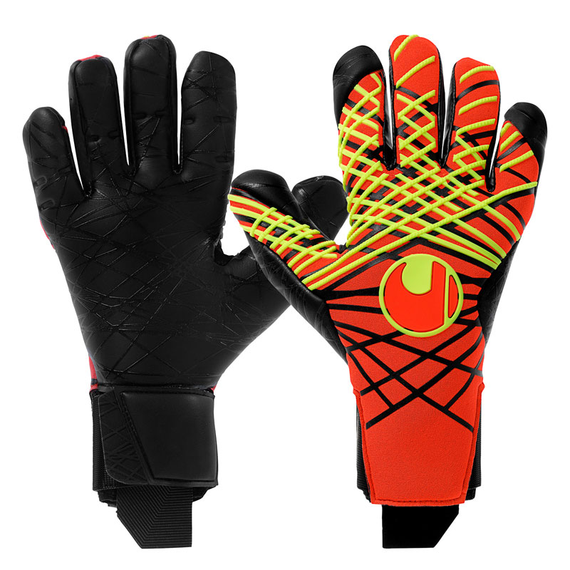 ウールシュポルト uhlsport ファイアエディション ウルトラグリップ ハーフネガティブ サッカー ゴールキーパーグローブ 手袋 25SS (101132801-20)