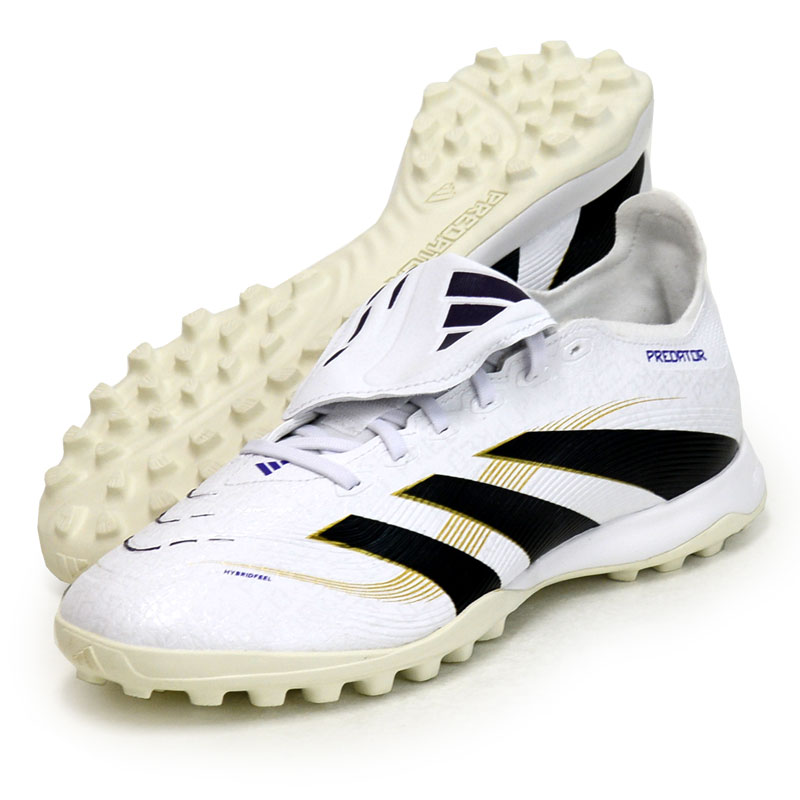 adidas Predator サッカーシューズ ホワイト/ブラック/ライム adidas Predator Elite Firm Ground - Ftwr White/Core Black