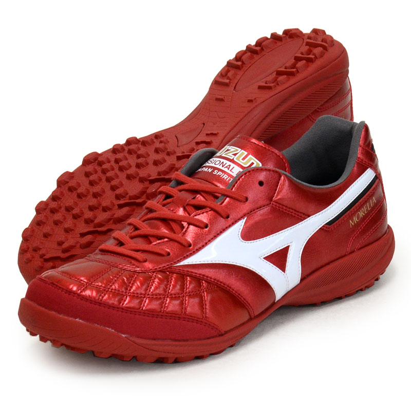 新品同様ミズノ（MIZUNO）モレリアトレーニングシューズ MIZUNO モレリア SALA JAPAN TF スーパーホワイトパール