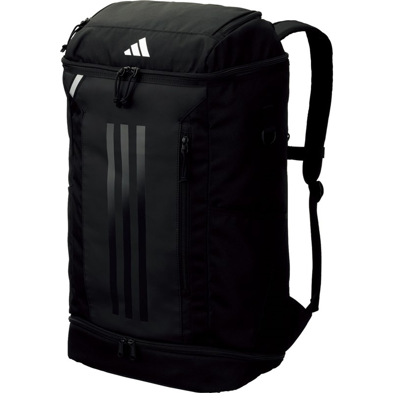 アディダス チームバッグ ボール入れ等に adidas 名入れ1段付き サッカー ボールケース リュック ボール