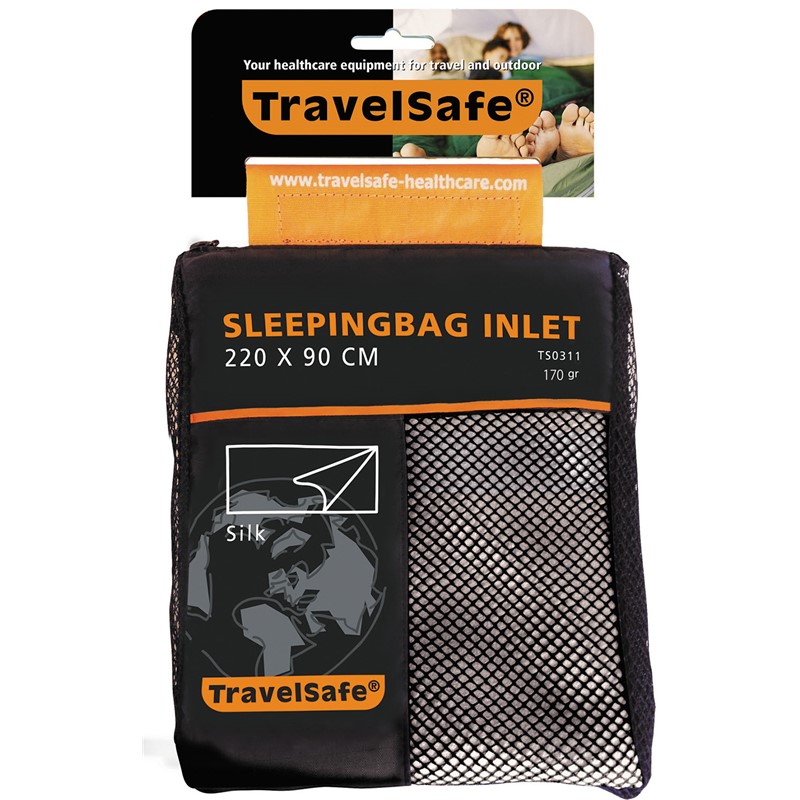 TRAVELSAFEインレットシルク レクタンギュラーアウトドアシュラフ(ts03110010)|ピットスポーツ 店