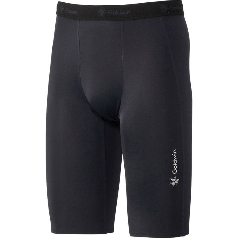 C3fit(シースリーフィット) コンプレッションハーフタイツ ボディーケア インナーパンツ＆タイツ (gc04366-bk)