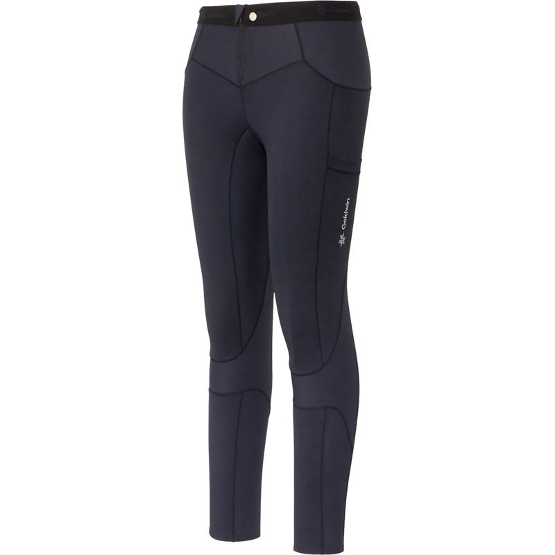 C3fit(シースリーフィット)フォーカスサポートロングタイツボディーケア ストレッチパンツ(gcw14158-bk)｜ピットスポーツ　店