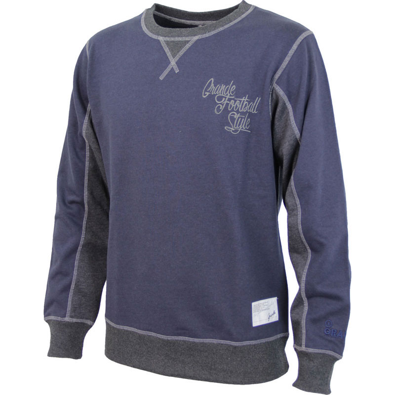 GRANDE.F.P(グランデエフピー)【男女兼用 蹴球･フットサルウェア】 OLD TYPE-A SWEAT CREWフットサル スウエットトレーナー(gfph16404-8714) スポーツ・アウトドア-その他