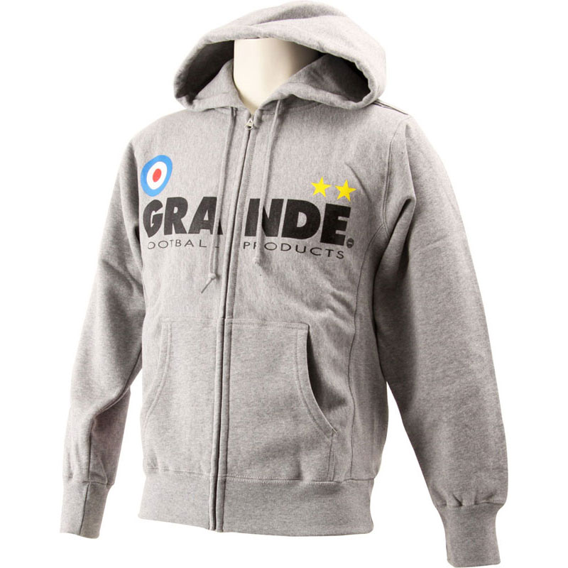 GRANDE.F.P(グランデエフピー)基本形 スウェットジップパーカーフットサル スウエットパーカー(gfp10024-1509)