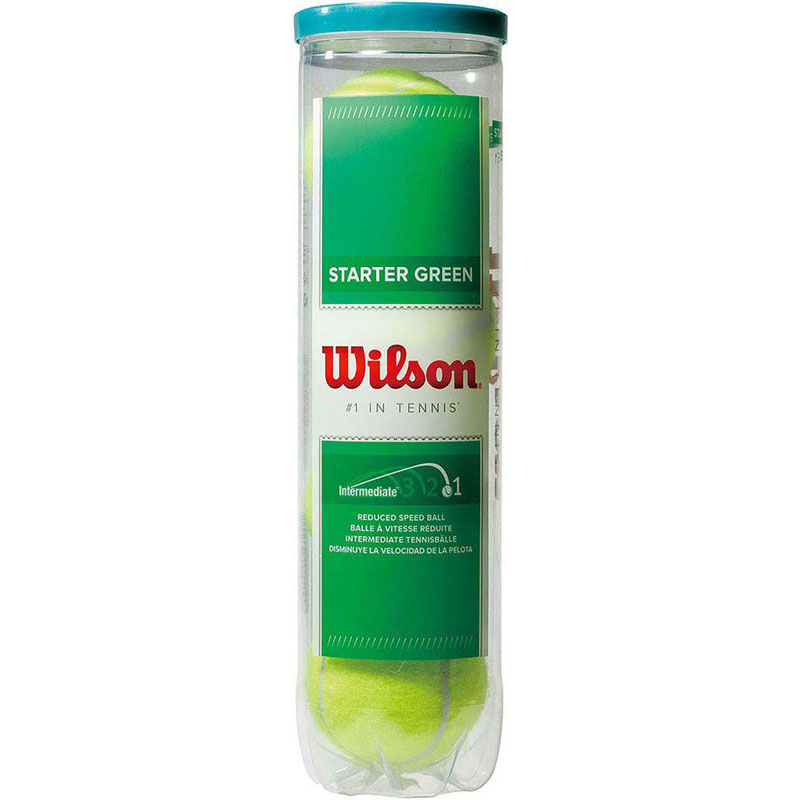 【ロット販売：入り数18】 WILSON(ウイルソン) STARTER PLAY 4 TNS BALL * テニス 競技ボール 硬式 (wrt137400)