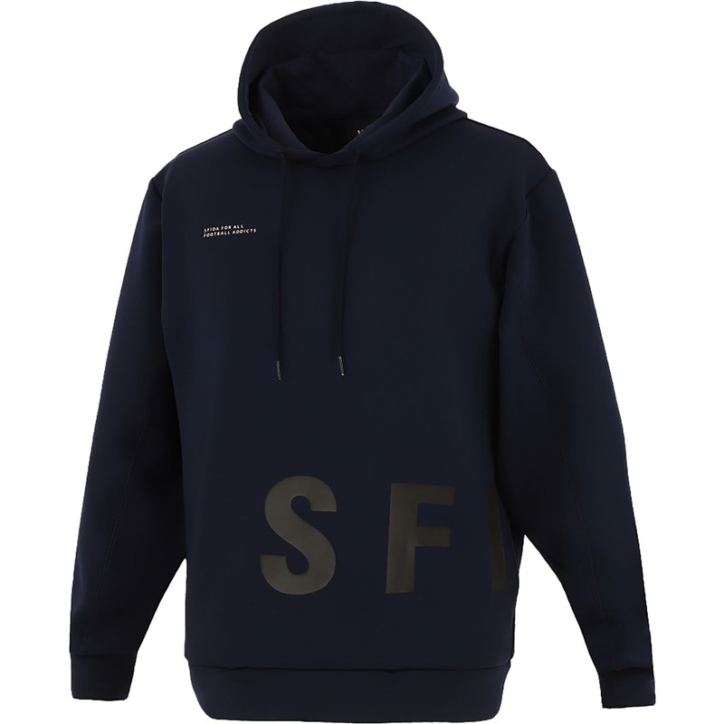sfida(スフィーダ)WARM PES スウェットフーディーフットサルスウェットパーカー(sa25102-nvy)
