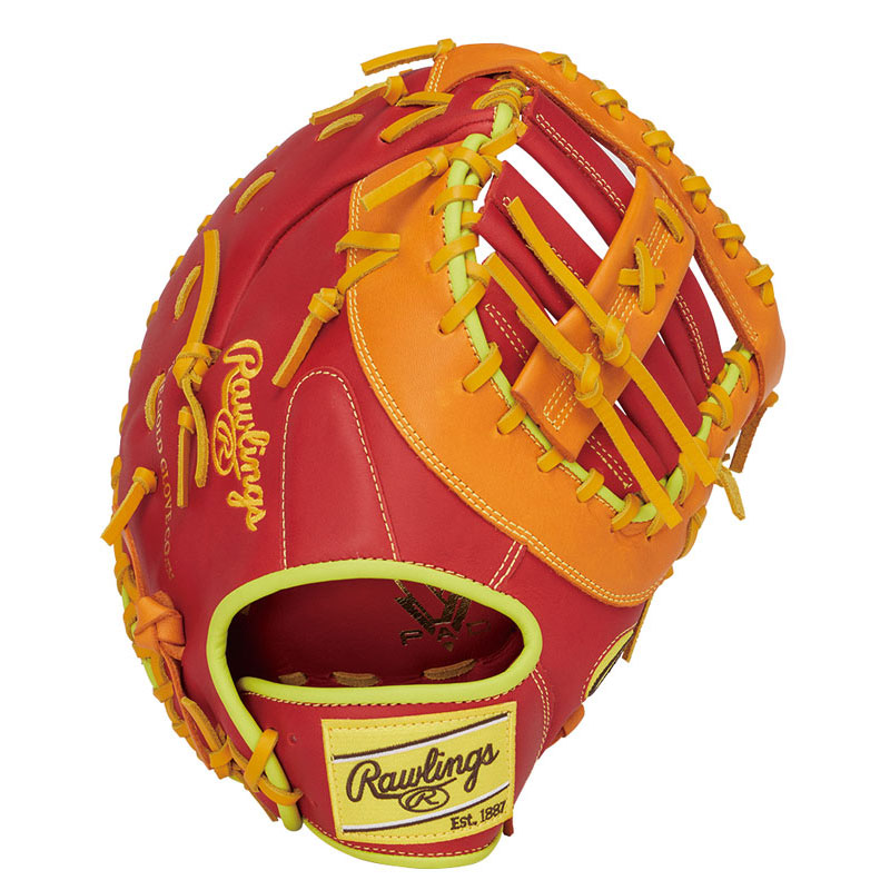 ローリングス Rawlings軟式ハイパーテックCOSYNCCM53SC/ORG軟式用グラブ グローブ 25AWGR5FHTCM53｜ピットスポーツ　店 11,933円