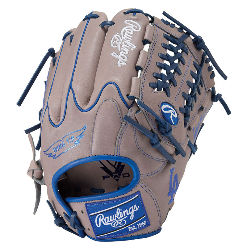 ローリングス Rawlings軟式ハイパーテックMLBTEAMN55WLAD2軟式用グラブ グローブ 25AWGR5HTMN55W｜ピットスポーツ　店