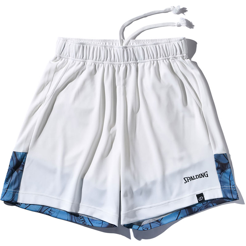 SPALDING スポルディング プラクティスパンツ ボールプリント イン ザ ダーク バスケットボール プラクティスパンツ smp25125-2000
