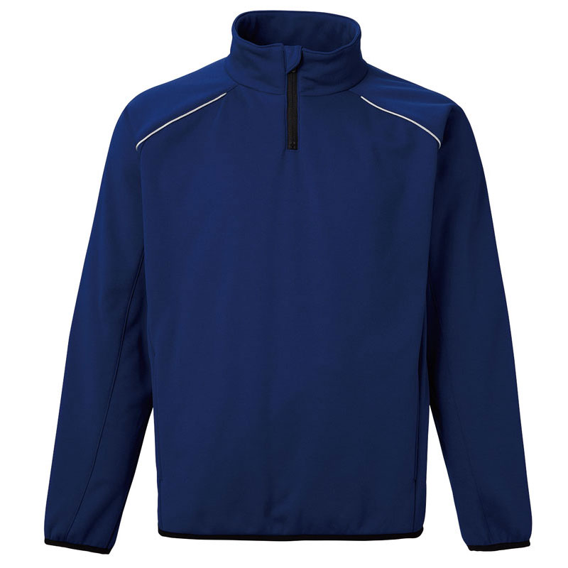 ローリングス Rawlings ブロックフリースハーフジップトップ 長袖ジャケット 26SS AOS15F22-RY
