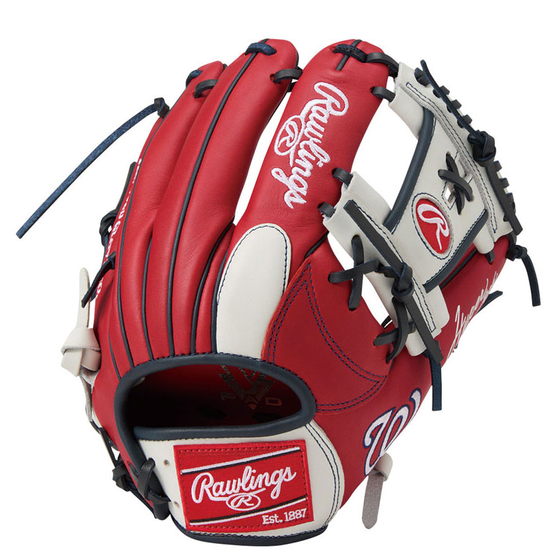 ローリングス Rawlings軟式 ハイパーテック MLB TEAM N62 WSH軟式用グラブ グローブ 26SSGR5HTMN62-WSH｜ピットスポーツ　店