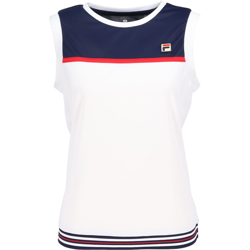 fila(フィラ) 61 ノースリーブゲームシャツ テニスゲームシャツ W (cz6sgw037-wt0)