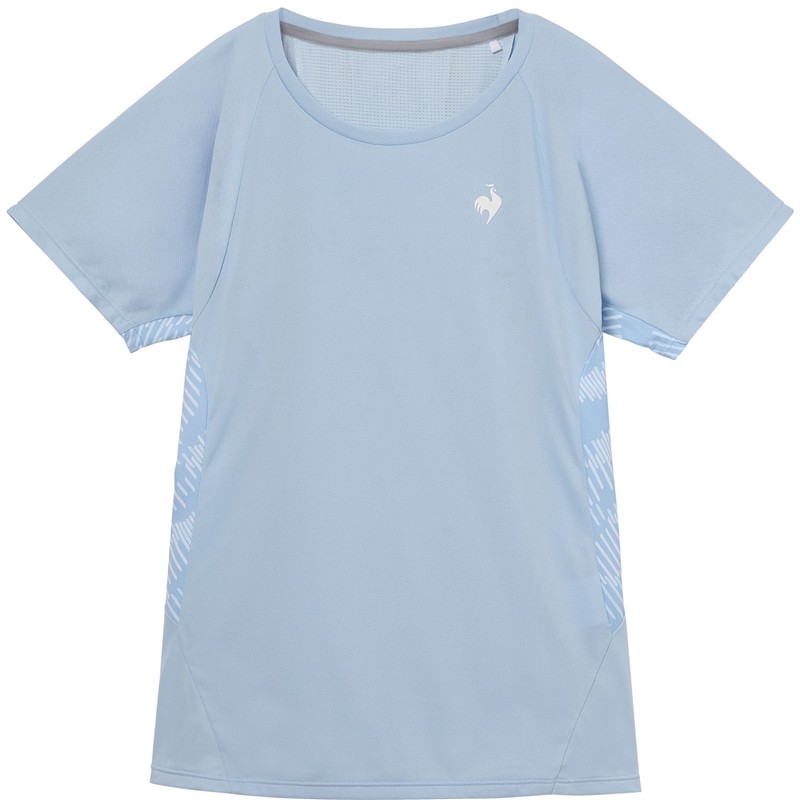 lecoqsportif(ルコック) AF AIR ゲームシャツ テニスゲームシャツ W (ln6sht00l-bl00)