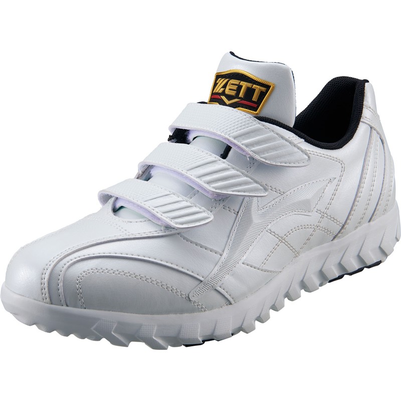 zett(ゼット)トレーニングシューズプロステイタスCLベイスボールソフトアフタートレーシューズ(bsr8677cl-1111)26SS