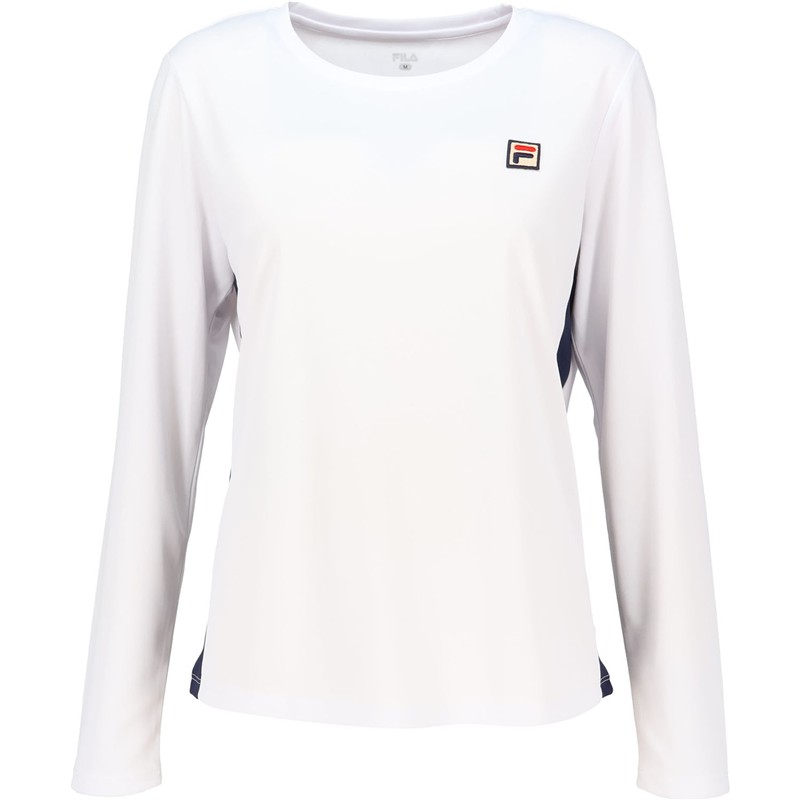 fila(フィラ) 61 ロングスリーブシャツ テニスロングTシャツ W (cz6sgw036-wt0)