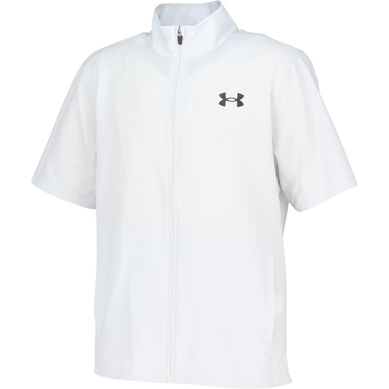 underarmour(アンダーアーマー) 51Fウーブン フルジップ S/S JK マルチSPトレーニングシャツ M (6001546-014)