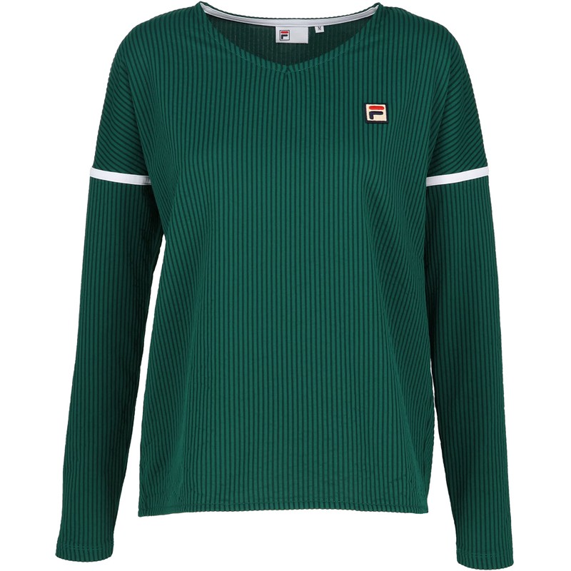 fila(フィラ) 61 ロングスリーブシャツ テニスロングTシャツ W (cz6sgw003-dgn)
