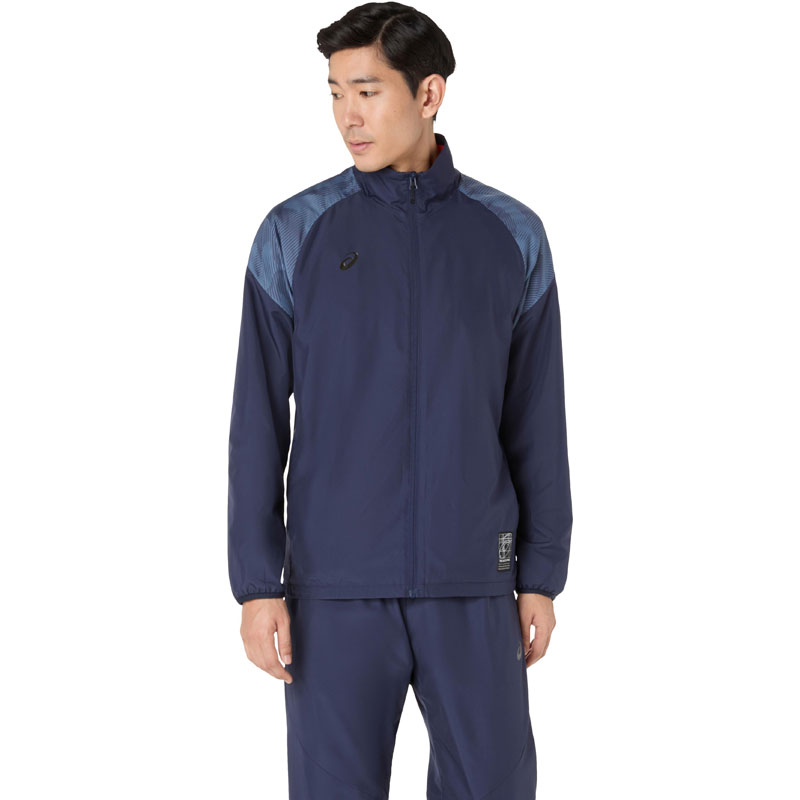 アシックス asics 裏トリコットグラフィックウインドブレーカージャケット Training トレーニング ジャケット(ユニ) (2031F175)
