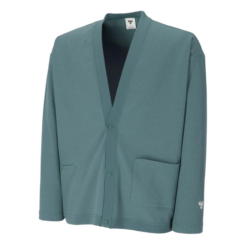 hummel(ヒュンメル) hummel PLAY ワッフルカーディガン スポーツスタイル ウェア ジャケット・ジャンパー HAP7243